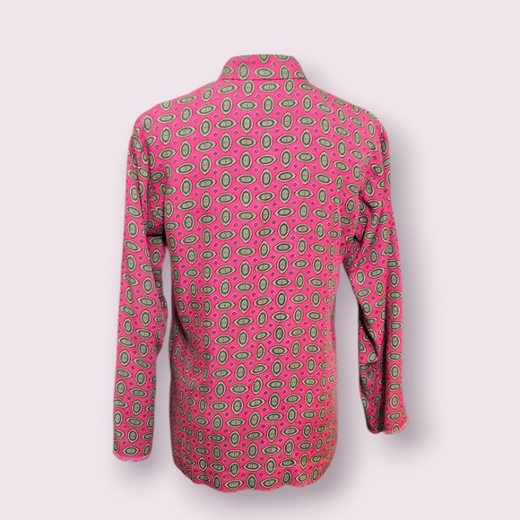 Pink Patterned Women's Jacket - Picture 5 of 5